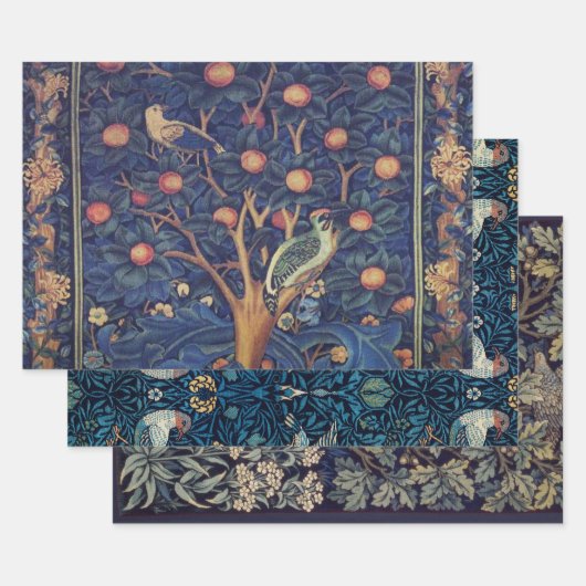 ラッピング紙フラットシートセット3 ラッピングペーパーシート (セット)