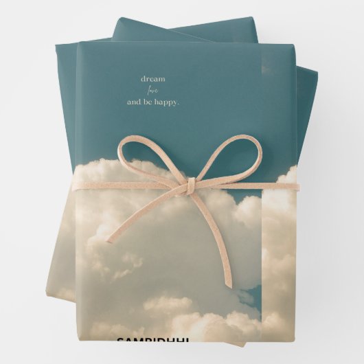 ラッピング紙フラットシートセット3 ラッピングペーパーシート (インサイチュ)