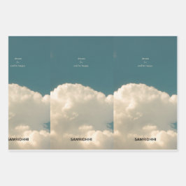 ラッピング紙フラットシートセット3 ラッピングペーパーシート