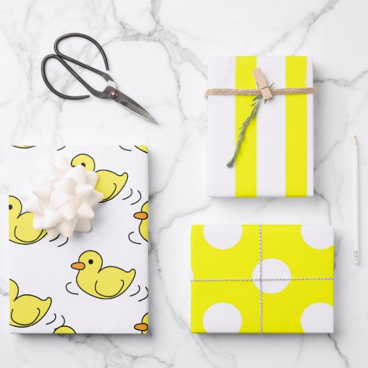 ラッピング紙フラットシートセット3 ラッピングペーパーシート (正面)