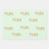 ラッピング紙フラットシートセット3 ラッピングペーパーシート (正面3)