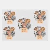 ラッピング紙フラットシートセット3 ラッピングペーパーシート (正面)