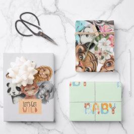 ラッピング紙フラットシートセット3 ラッピングペーパーシート