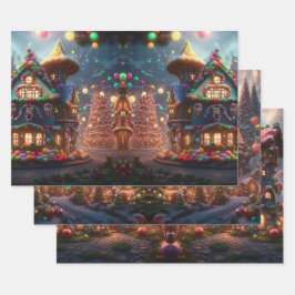 ラッピング紙フラットシートセット3 ラッピングペーパーシート