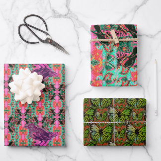 ラッピング紙フラットシートセット3 ラッピングペーパーシート