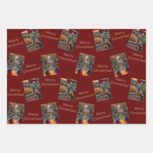 ラッピング紙フラットシートセット3 ラッピングペーパーシート (正面)