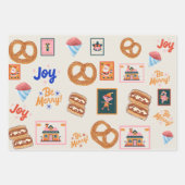 ラッピング紙フラットシートセット3 ラッピングペーパーシート (正面2)