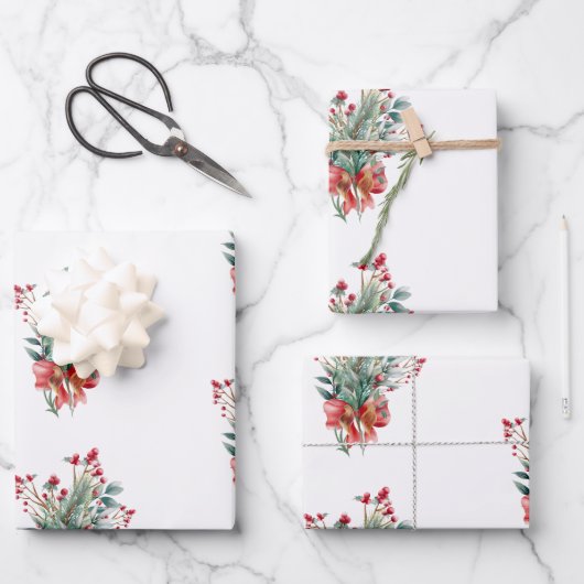 ラッピング紙フラットシートセット3 ラッピングペーパーシート (正面)