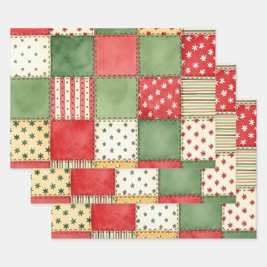 ラッピング紙フラットシートセット3 ラッピングペーパーシート (セット)