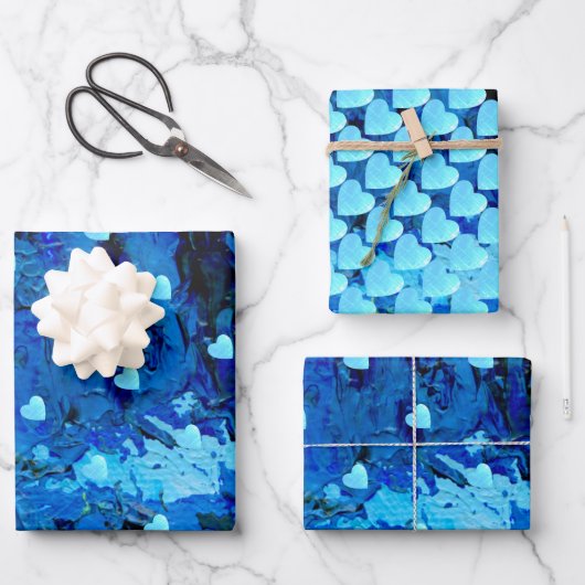 ラッピング紙フラットシートセット3 ラッピングペーパーシート (正面)