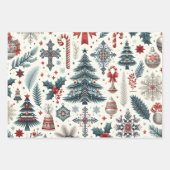 ラッピング紙フラットシートセット3 ラッピングペーパーシート (正面2)