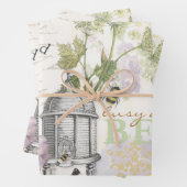 ラッピング紙フラットシートセット3 ラッピングペーパーシート (インサイチュ)