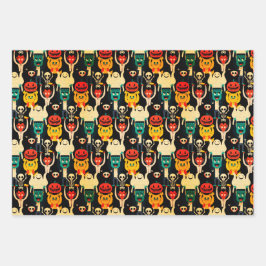 ラッピング紙フラットシートセット3 ラッピングペーパーシート