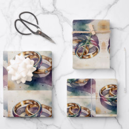 ラッピング紙フラットシートセット3 ラッピングペーパーシート