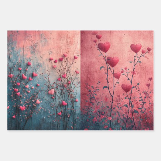 ラッピング紙フラットシートセット3 ラッピングペーパーシート (正面)