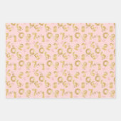 ラッピング紙フラットシートセット3 ラッピングペーパーシート (正面3)