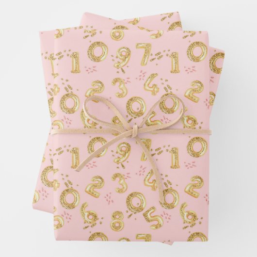 ラッピング紙フラットシートセット3 ラッピングペーパーシート (インサイチュ)