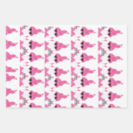 ラッピング紙フラットシートセット3 ラッピングペーパーシート