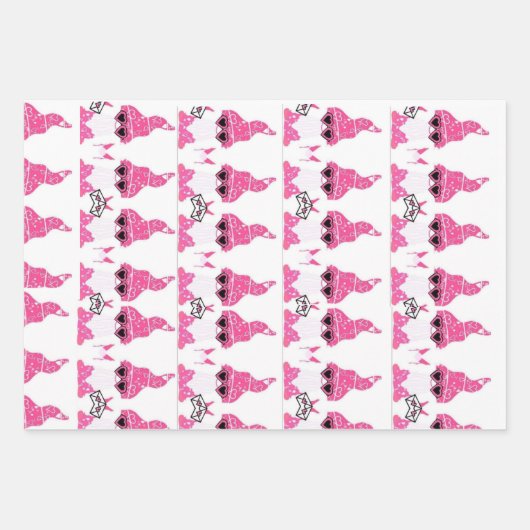 ラッピング紙フラットシートセット3 ラッピングペーパーシート (正面)