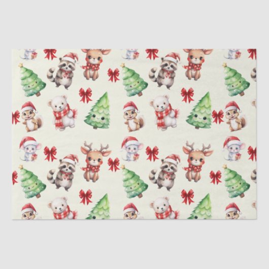 ラッピング紙フラットシートセット3 薄葉紙 (正面)