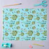 ラッピング紙フラットシートセット3 薄葉紙 (クラフト)