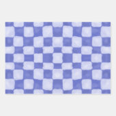 ラッピング紙フラットシートセット3pcブルーティール(緑がかった色)グリーン ラッピングペーパーシート (正面3)