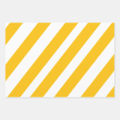 ラッピング紙フラットシートレトロブライトイエロー ラッピングペーパーシート (正面3)