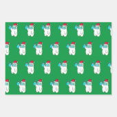 ラッピング紙フラットシート付き可愛いクマ ラッピングペーパーシート (正面)