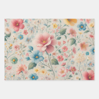 ラッピング紙フロレアル ラッピングペーパーシート