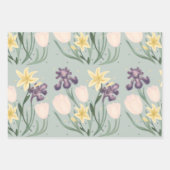 ラッピング紙フローラ ラッピングペーパーシート (正面2)