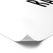 ラッピング紙ラッおもしろいピング紙パン ポスター (角)