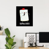 ラッピング紙ラッおもしろいピング紙プンダークBG ポスター (ホームオフィス)