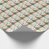 ラッピング紙人形 ラッピングペーパー (角)