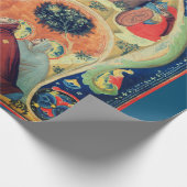 ラッピング紙伝統的出生シーン ラッピングペーパー (角)