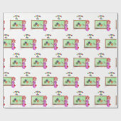 ラッピング紙先生 ラッピングペーパー (フラット)