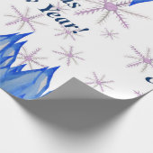 ラッピング紙冬休み ラッピングペーパー (角)