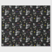 ラッピング紙列車 ラッピングペーパー (フラット)