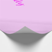 ラッピング紙名，シンディ ラッピングペーパー (コーナー)