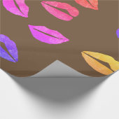 ラッピング紙彼女の唇 ラッピングペーパー (角)