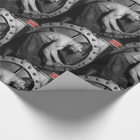 ラッピング紙整備士 ラッピングペーパー (角)