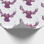 ラッピング紙新年鹿 ラッピングペーパー (角)