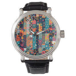 ラッピング紙時計 腕時計