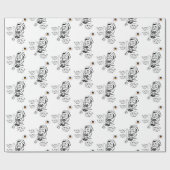 ラッピング紙漁師 ラッピングペーパー (フラット)