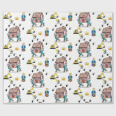 ラッピング紙移動 ラッピングペーパー (フラット)