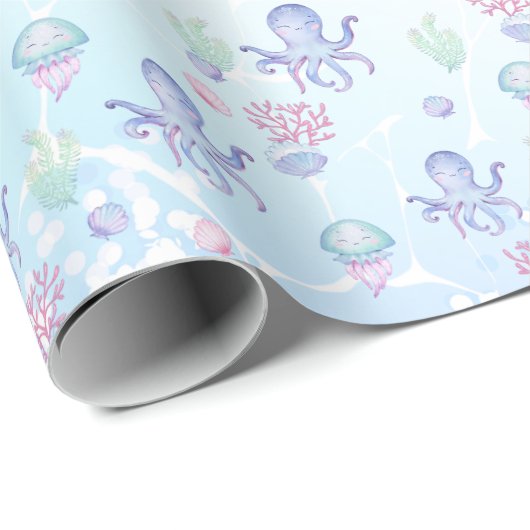 ラッピング紙航海のをテーマにした誕生日パーティー。 ラッピングペーパー (ロールコーナー)