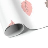 ラッピング紙花交番ピンク調 ラッピングペーパー (ロールコーナー)