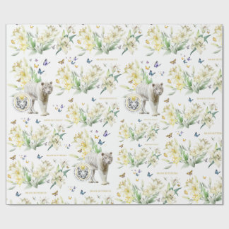 ラッピング紙虎 ラッピングペーパー