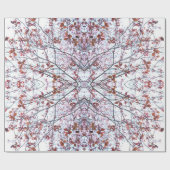 ラッピング紙転がさくらんぼブロッサムデザイン1 ラッピングペーパー (フラット)