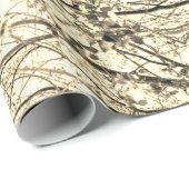 ラッピング紙転がさくらんぼブロッサムデザイン4 ラッピングペーパー (ロールコーナー)