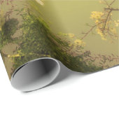 ラッピング紙転がさくらんぼブロッサムブランチデザイン ラッピングペーパー (ロールコーナー)